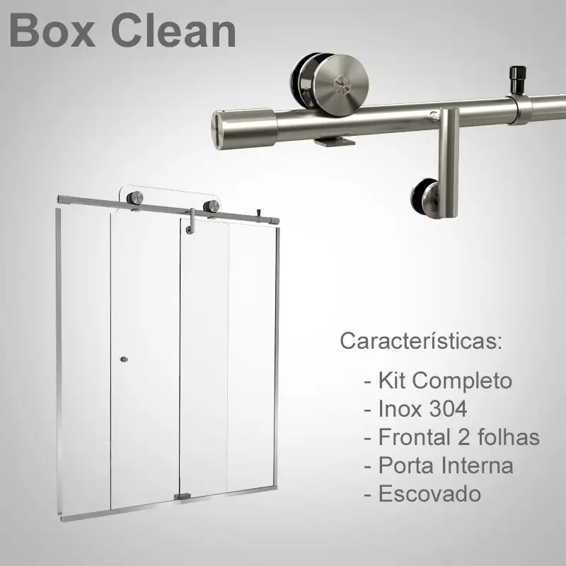 Frontal 2 Folhas Escovado